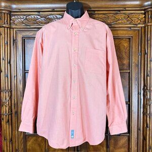 Alexander Julian Colours Coral 100% Cotton Button Down Shirt